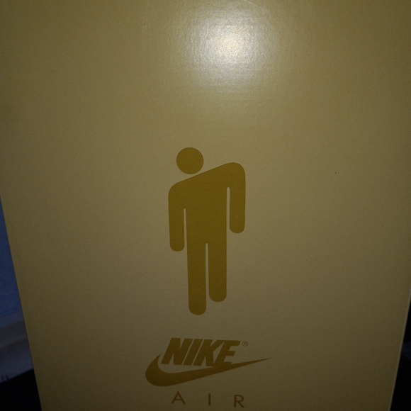 Nike Air Force 1 High 07 SP x Billie Eilish "Mushroom" DEADSTOCK EARLY PAIR 9.5 - Picture 5 of 6